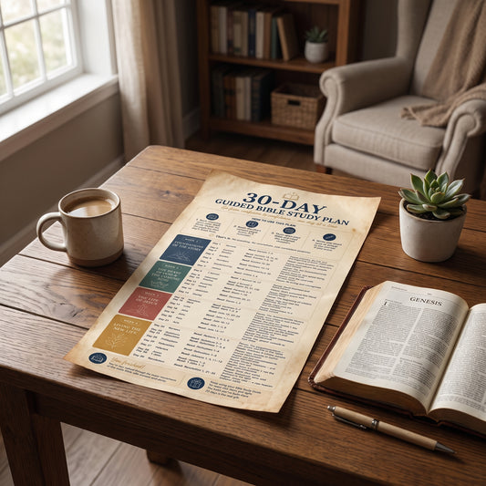 30-Day Guided Bible Study Plan (Digital)